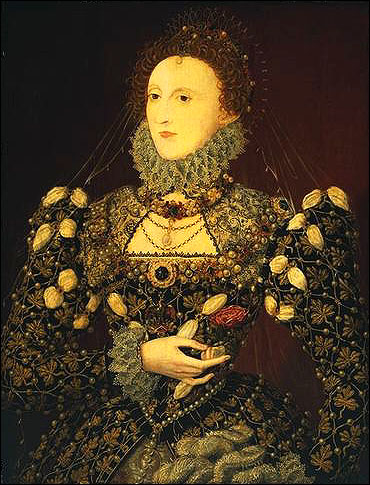 Elizabeth I (1533-1603) was a patron of art, music, literature and science.  She liked the young Shakespeare (1564-1616).